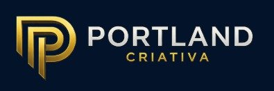 Logotipo de Portland criativa