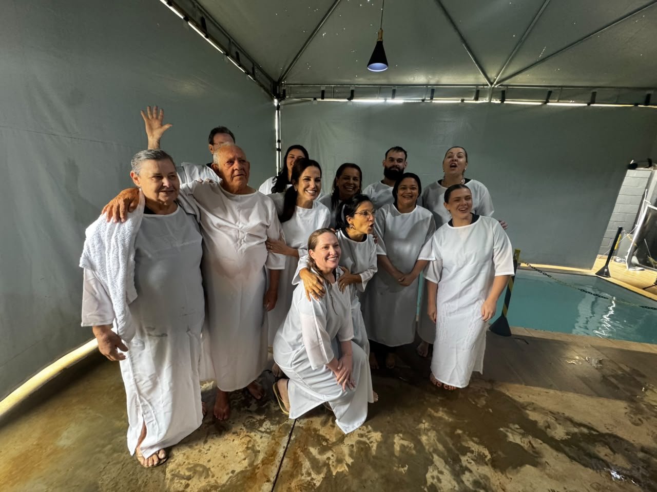 Novos irmãos em Cristo